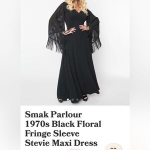 Smak Parlour Stevie Maxi Dress in Black